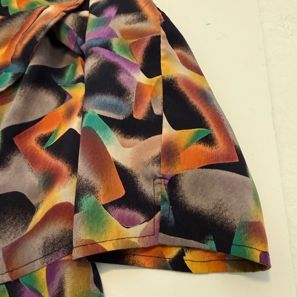 Vintage- Erin London Colorful Abstract Blazer - Picture 6 of 9